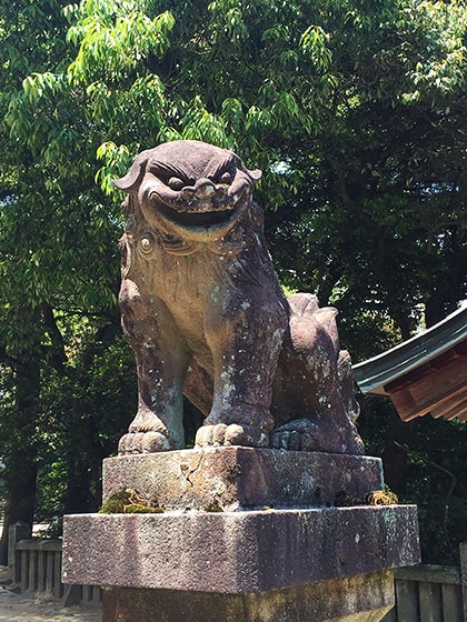 石鎚神社の狛犬さん
