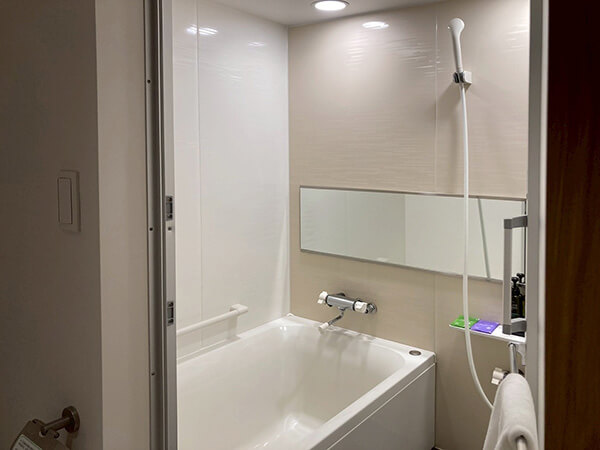 ホテルグレイスリー台北のお風呂