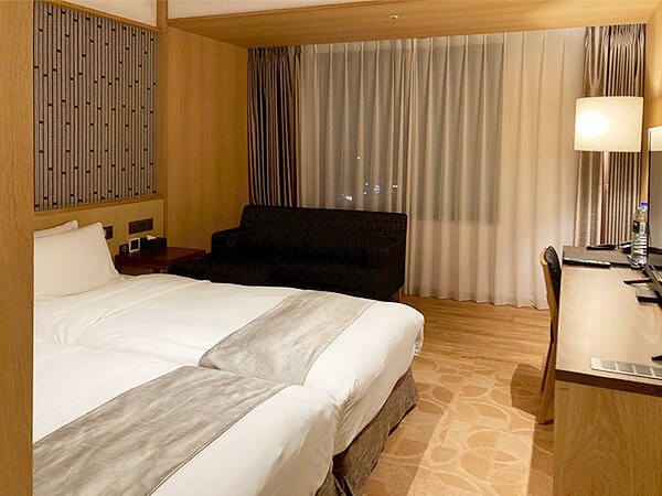 ホテルグレイスリー台北の部屋